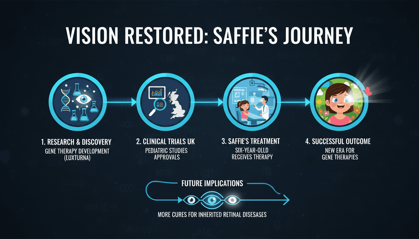 Six-Year-Old Girl Receives Vision Restoration Through Pioneering Gene Therapy in the UK