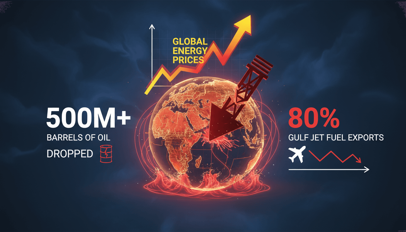 Iran war triggers historic global energy crisis with massive oil supply disruptions