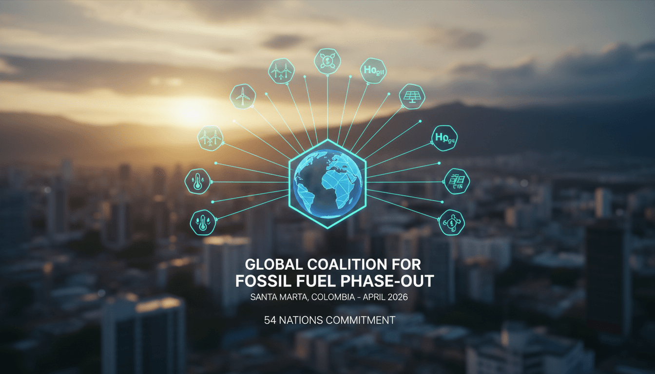 Colombia hosts inaugural conference to phase out fossil fuels