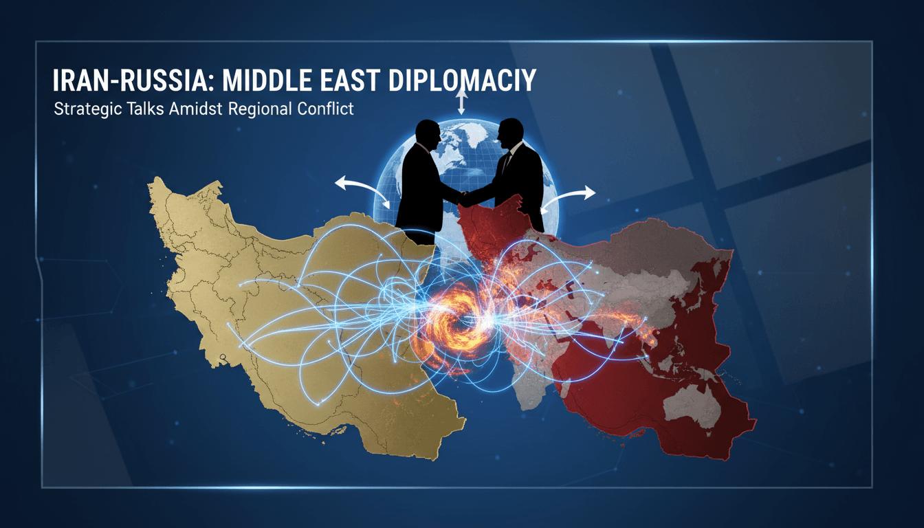 Iranian Foreign Minister Meets Putin to Discuss Middle East Conflict