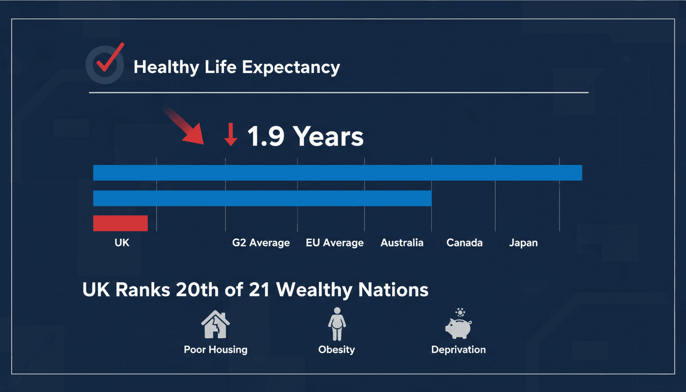 UK's Healthy Life Expectancy Declines by Nearly Two Years
