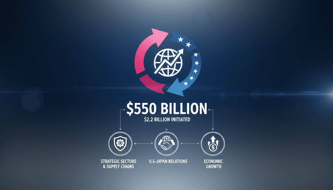 Japan initiates $2.2 billion loan under $550 billion investment commitment to the U.S.