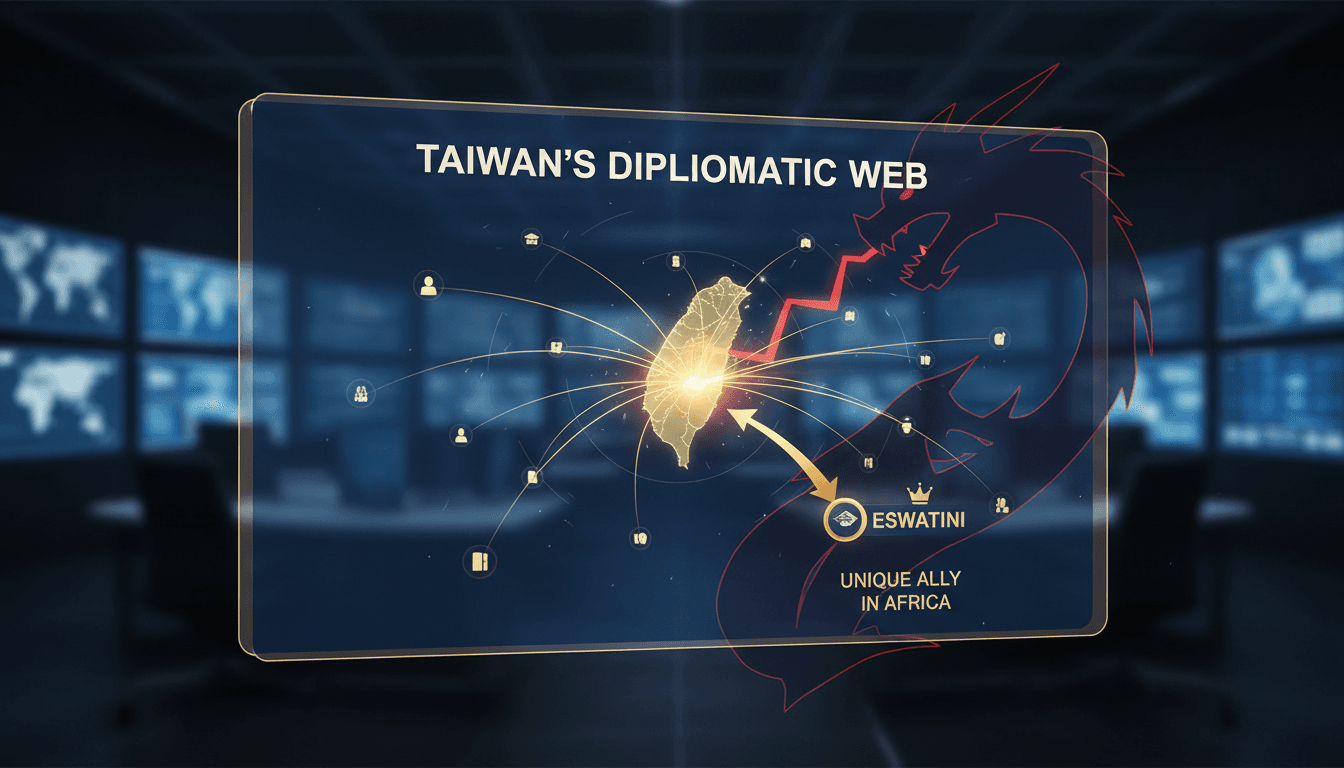Taiwan's President Lai Ching-te visits Eswatini to strengthen diplomatic ties