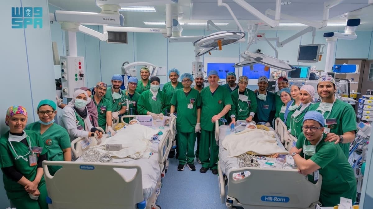Saudi Medical Team Successfully Separates Conjoined Filipino Twins After 18.5-Hour Surgery