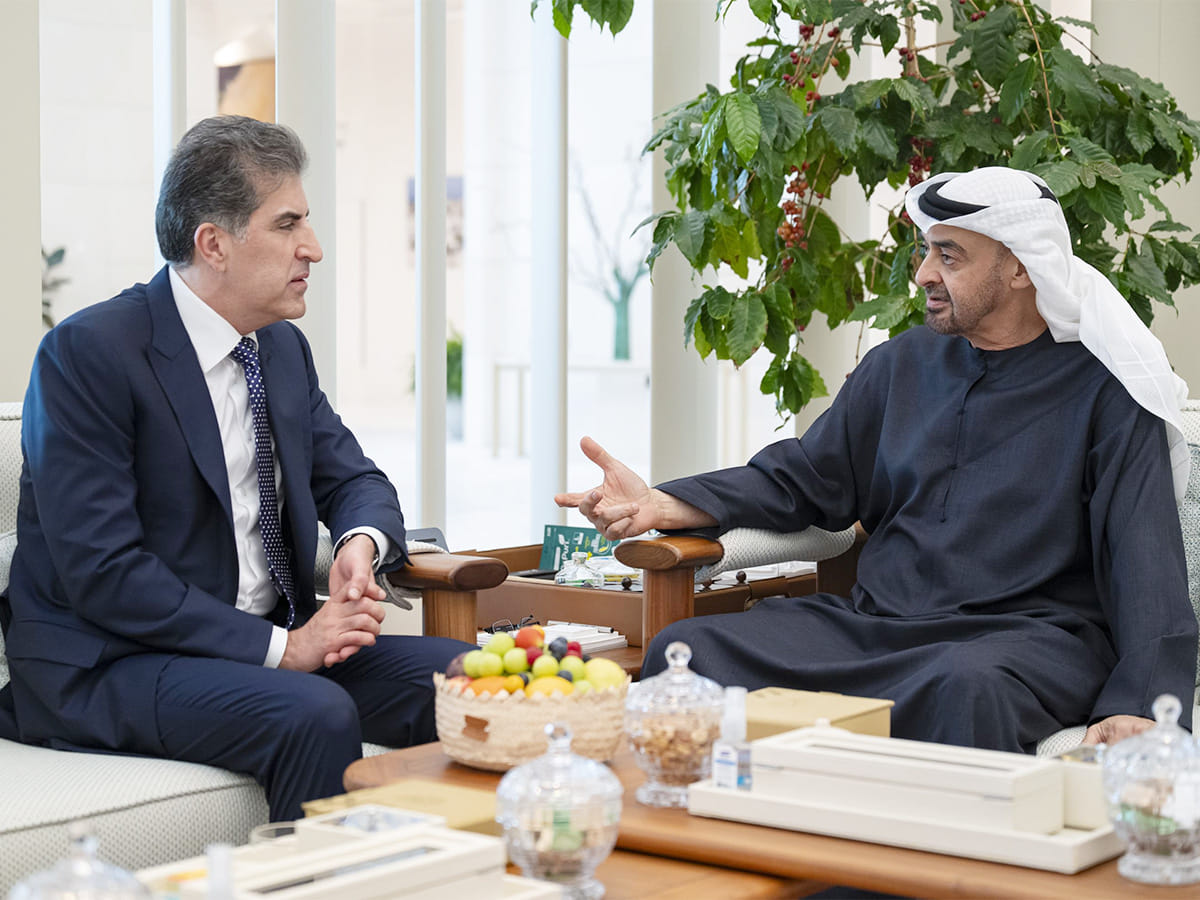 UAE President meets Kurdistan Region President to strengthen diplomatic ties