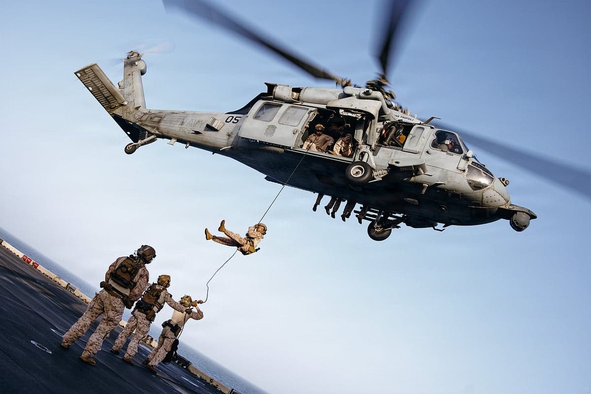 U.S. Apache Helicopter Downed by Iran in Strait of Hormuz Incident