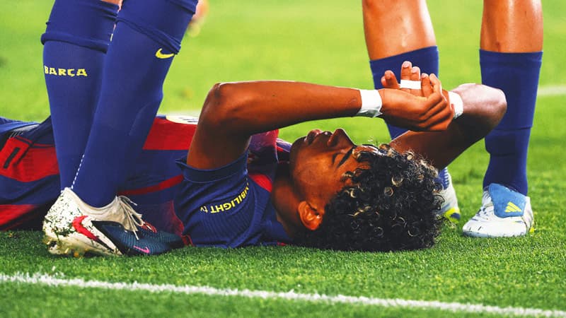 Lamine Yamal suffers hamstring injury ending Barcelona season but aims for World Cup recovery